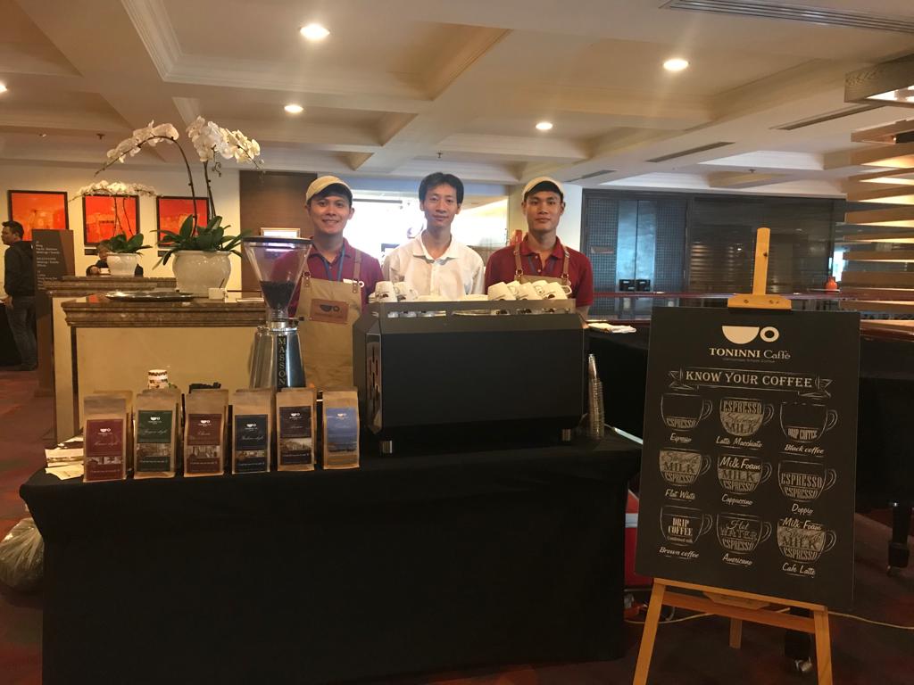 Toninni caffe phục vụ Diễn đàn doanh nghiệp Việt Nam – Séc ngày 22.11.2019 tại Pan Pacific Hotel