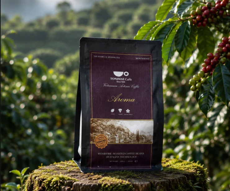 Cà phê hạt rang - Aroma 250 g